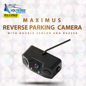 Maximus Reverse Camera With Double Parking Sensor and Warning Buzzer